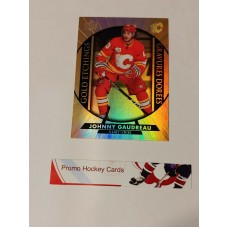 GE-4 Johnny Gaudreau Gold Etchings 2020-21 Tim Hortons UD Upper Deck